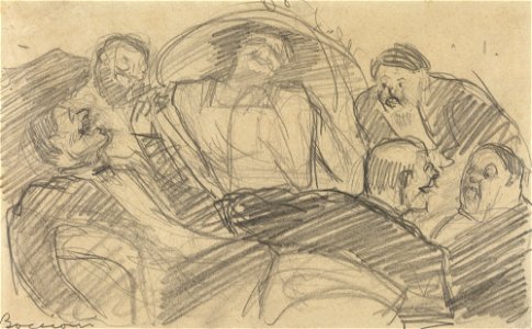 Boccioni - Study for The Laugh, 1910, 5.1962