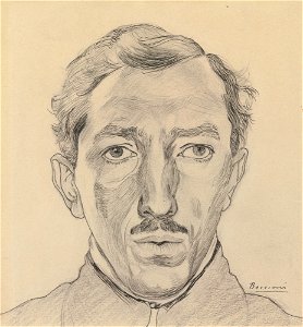 Boccioni - AUTORITTRATO, 1908