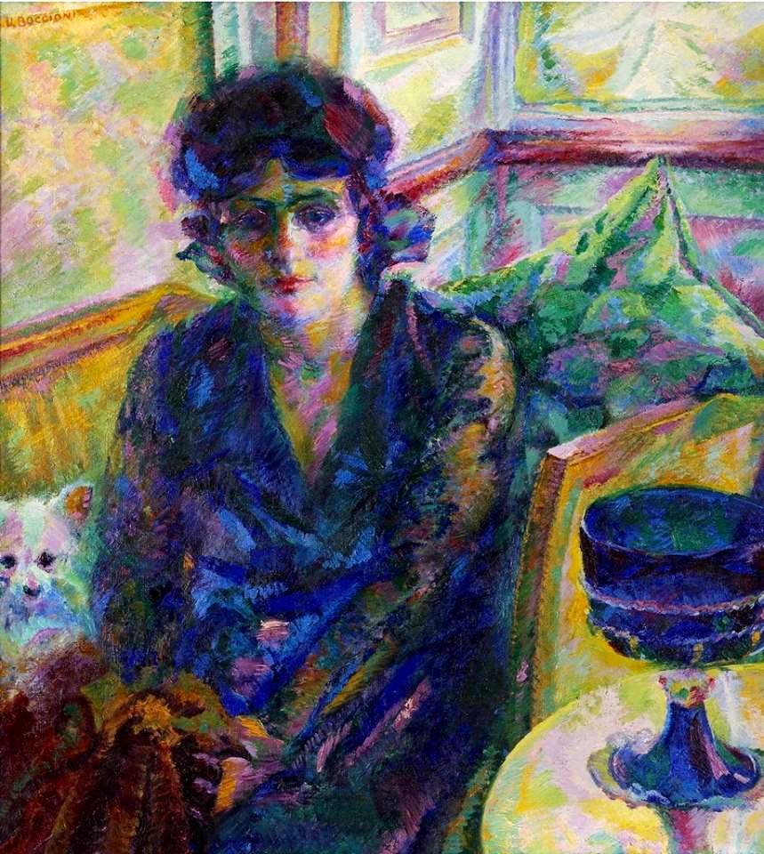 Boccioni - Signora Cragnolini Fanna, 1916