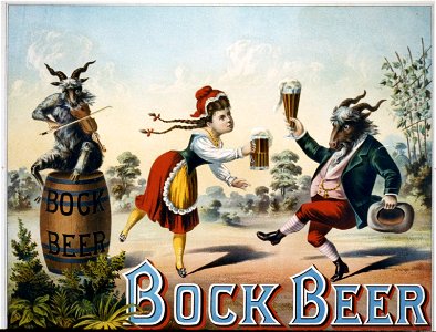 Bock beer LCCN2006677689. Free illustration for personal and commercial use.