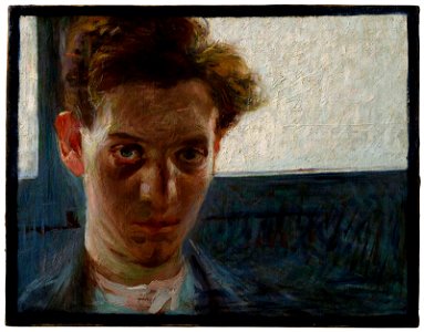 Boccioni - Ritratto di giovane, 1905-06