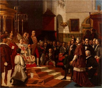 Boceto de El Juramento de las Cortes de Cádiz (Congreso de los Diputados de España)