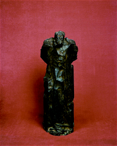 Boceto para el monumento a Don Miguel de Unamuno. Pablo Serrano.