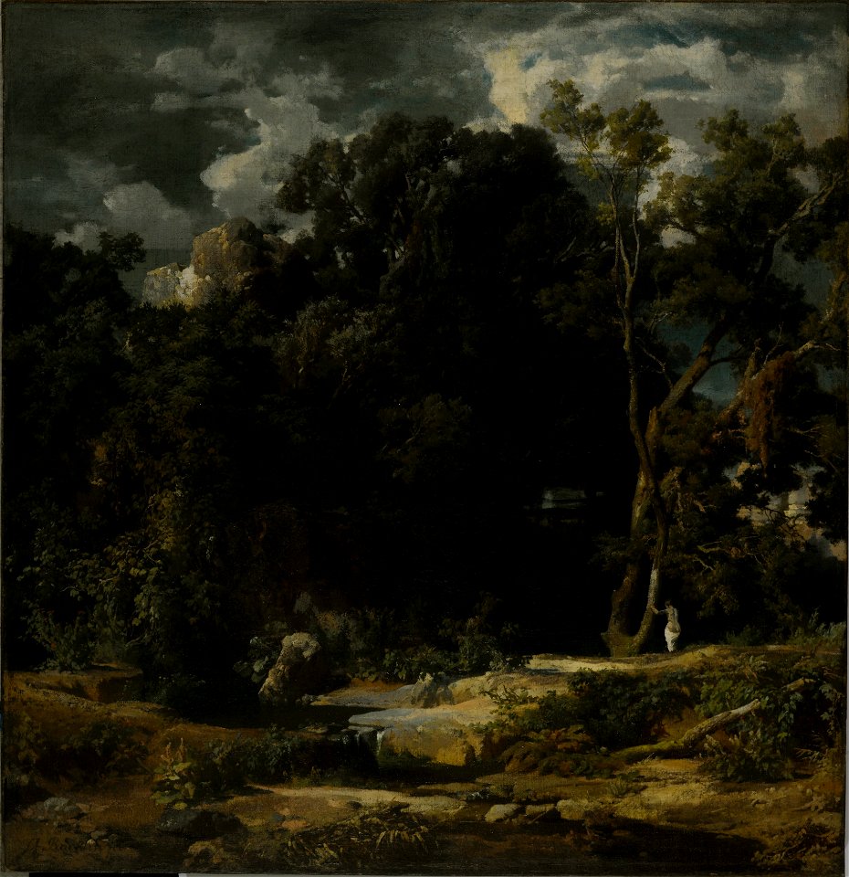Arnold Böcklin - Roman Landscape (Römische Landschaft) - Google Art Project