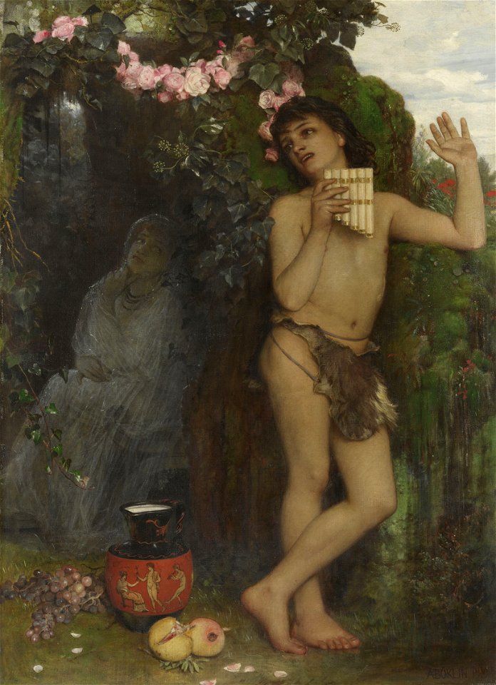 Böcklin, Arnold - Die Klage des Hirten - 1866