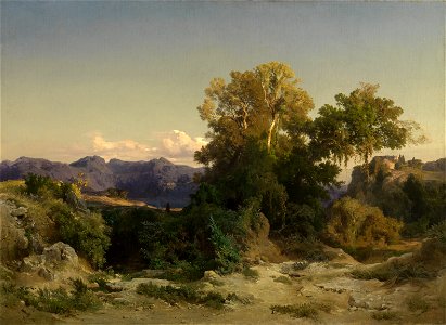 Böcklin Im Albanergebirge 1851