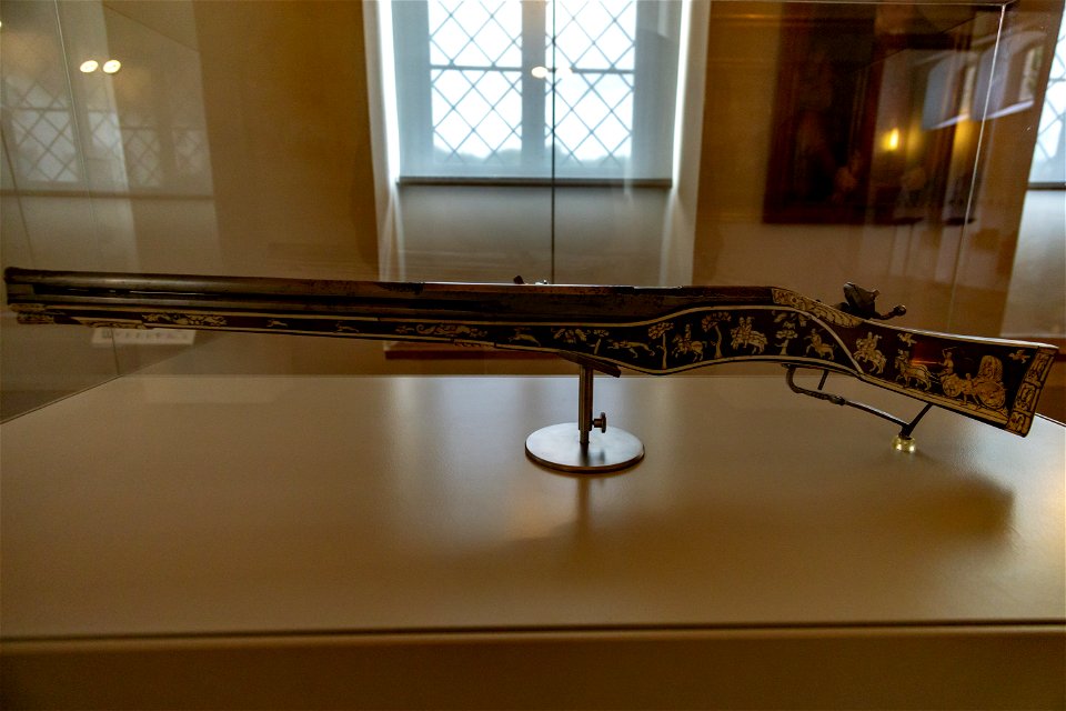 Bockflinte mit Doppelradschloss-4823