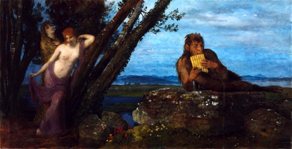 Arnold Böcklin - Spring Evening - Google Art Project