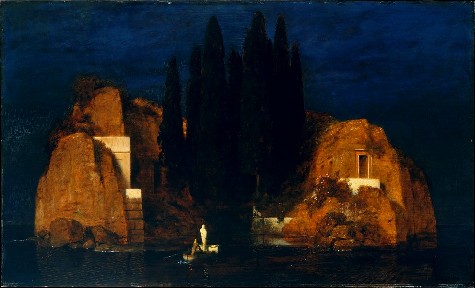 Arnold Böcklin - Die Toteninsel II (Metropolitan Museum of Art)