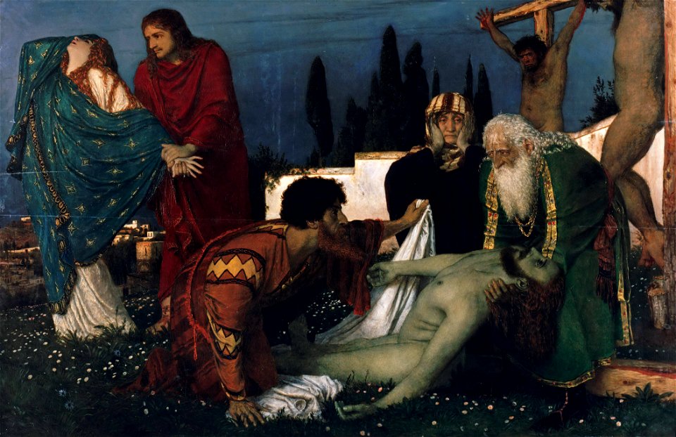 Arnold Böcklin - The Deposition - WGA03027
