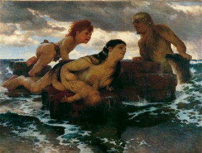 Arnold Böcklin - Meeresidylle - 432 - Österreichische Galerie Belvedere