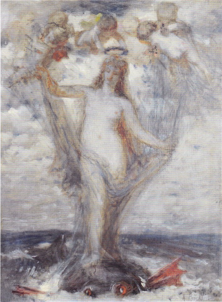 Arnold Böcklin - Venus Anadyomene - 1872