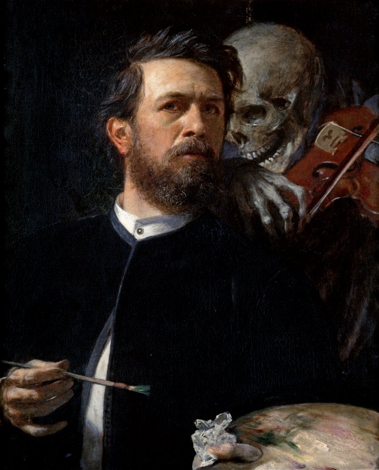 Arnold Boecklin-fiedelnder TodFXD