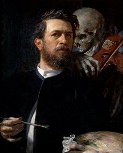 Arnold Boecklin-fiedelnder TodFXD