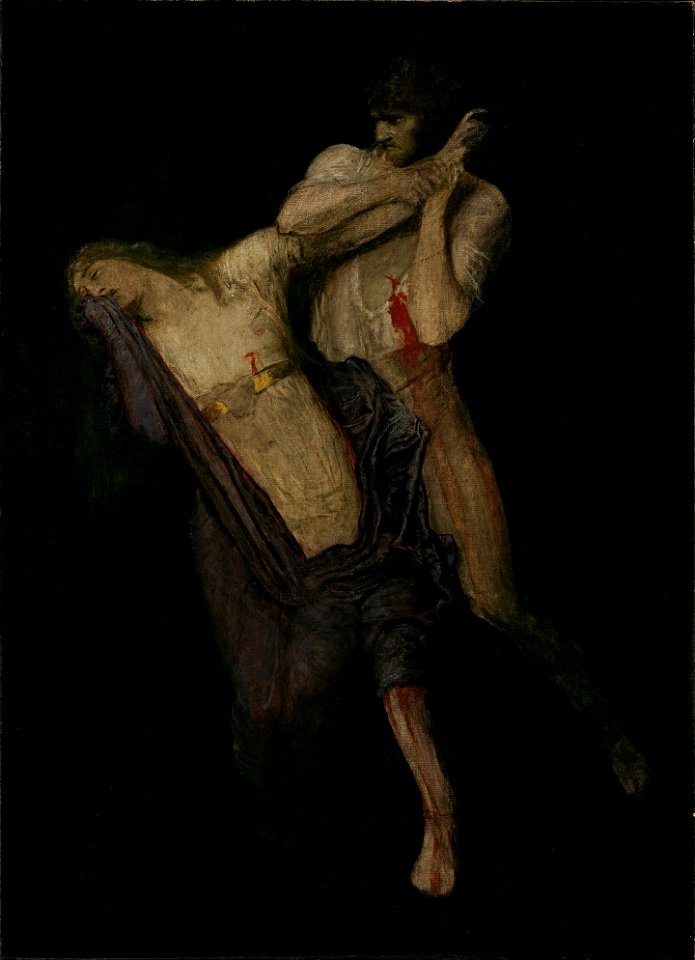 Arnold Böcklin - Paolo und Francesca