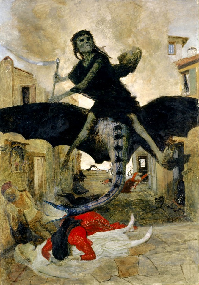 Arnold Böcklin - Die Pest