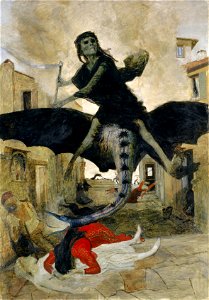 Arnold Böcklin - Die Pest