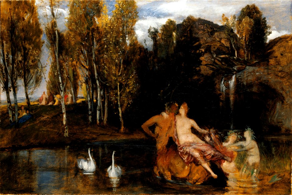 Arnold Böcklin - Die Gefilde der Seligen