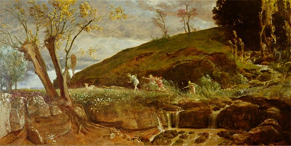 Arnold Böcklin - Die Jagd der Diana (1896)
