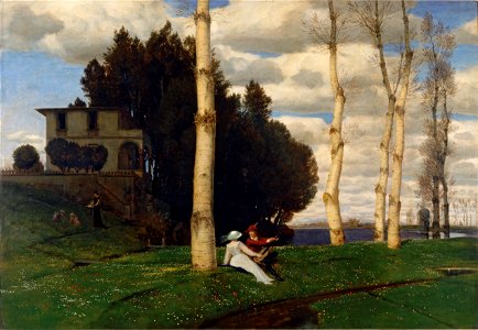 Arnold Böcklin - Frühlingstag (1883)