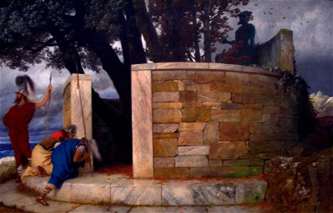 The Sanctuary of Hercules - 1884 - Arnold Böcklin