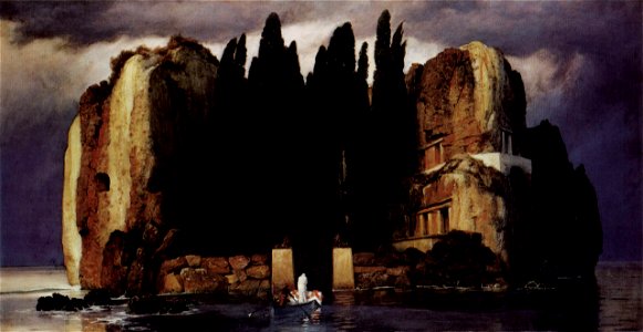 Arnold Böcklin - Die Toteninsel V (Museum der bildenden Künste Leipzig)