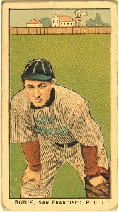 Bodie, San Francisco Team, baseball card portrait LCCN2008677331