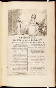 Bodleian Libraries, A dialogue between Mrs Bull Madame Bonaparte