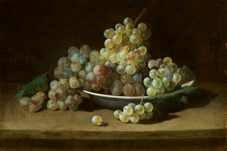 Bodegón de uvas - Rafael Romero Barros - MBACO