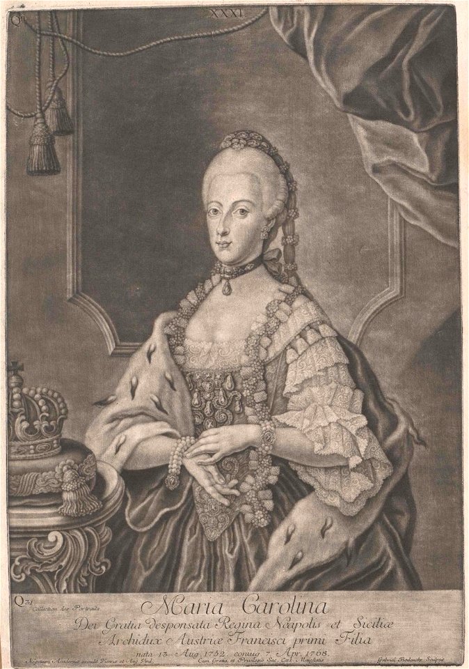 Bodenehr - Maria Carolina of Austria
