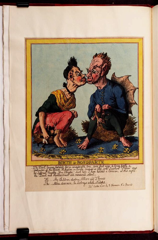 Bodleian Libraries, Birth of Bonoparte
