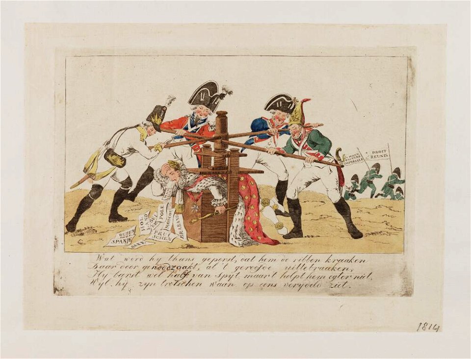 Bodleian Libraries, - Napoleon Bonaparte premier consul s'est rendu à Notre Dame pour y entendre la Sainte Messe célébrée par le Cardinal Ca 22