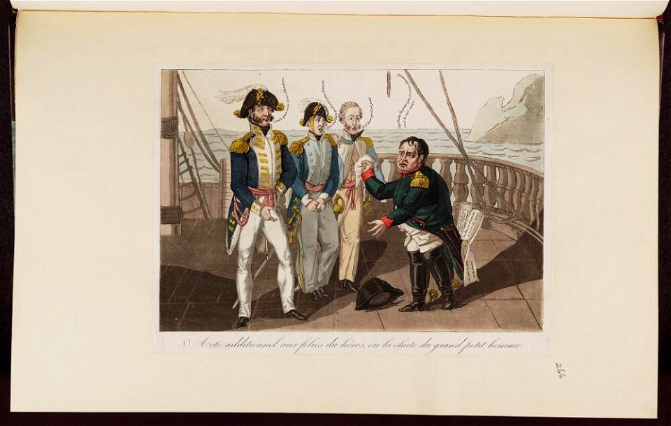Bodleian Libraries, Acte additionel aux folies du héros, ou- la chute du grand petit homme