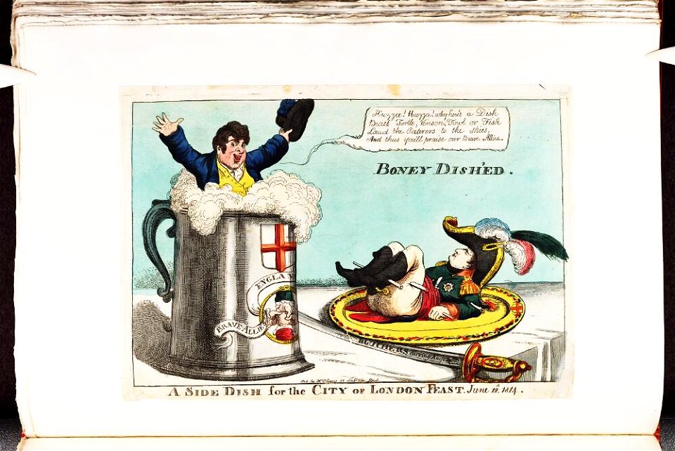 Bodleian Libraries, A side dish for the City of London feast June 18th, 1814