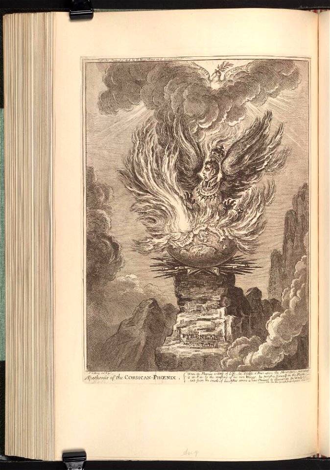 Bodleian Libraries, Apotheosis of the CorsicanPhoenix