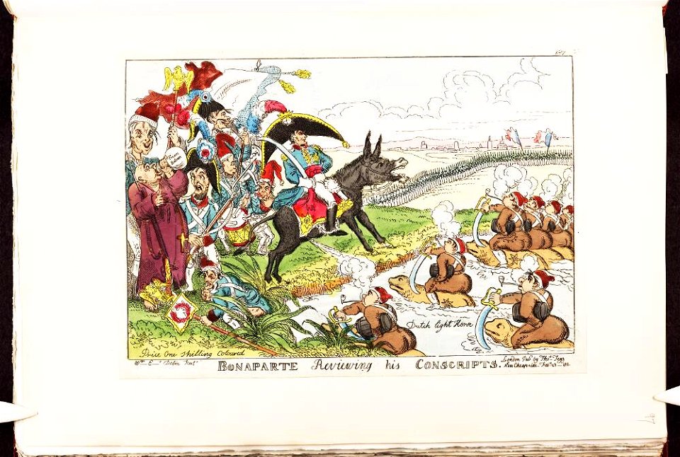 Bodleian Libraries, Bonaparte reviewing his conscripts