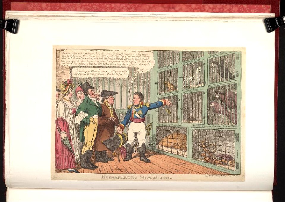 Bodleian Libraries, Buonapartes menagerie