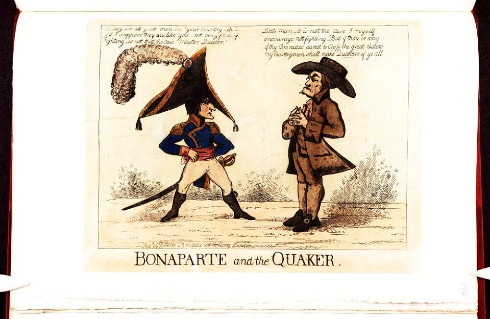 Bodleian Libraries, Bonaparte and the Quaker