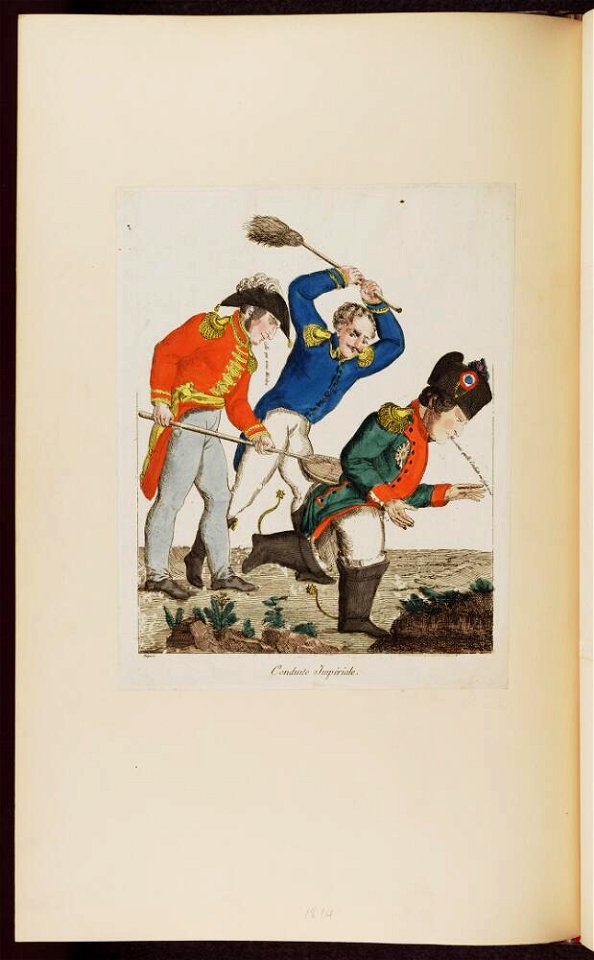 Bodleian Libraries, Conduite impériale- Napoleon Bonaparte premier consul s'est rendu à Notre Dame pour y entendre la Sainte Messe célébrée