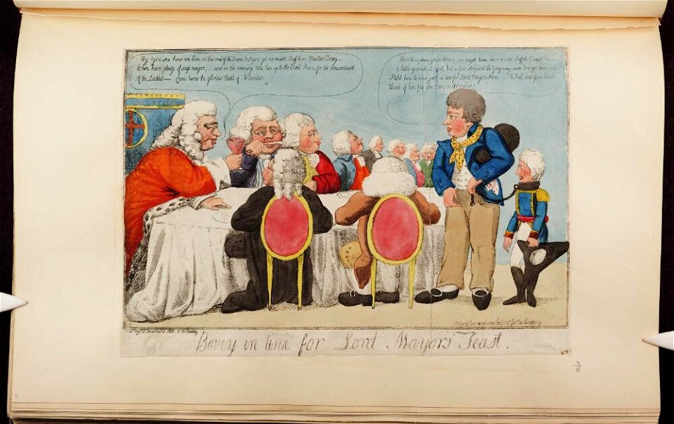 Bodleian Libraries, Boney in time for Lord Mayor's feast
