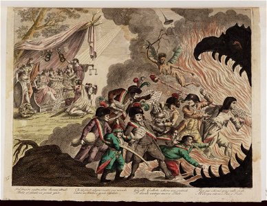 Bodleian Libraries, Dal braccio, vostro almi Sovrani, attende- Napoleon Bonaparte premier consul s'est rendu à Notre Dame pour y entendre la