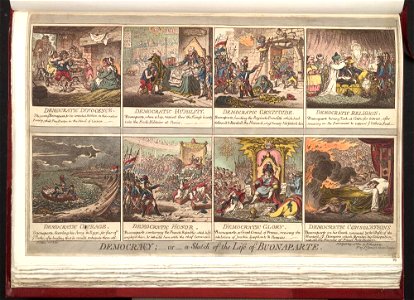 Bodleian Libraries, Democracy or - a sketch of the life of Buonaparte
