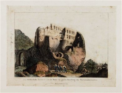 Bodleian Libraries, Das fürchterliche Raubnest- oder Die Ruine der grossen Kaiserburg der Universalmonarchen