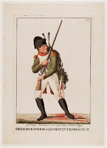Bodleian Libraries, Deze bok heb ik geschoten te Moscouw- Napoleon Bonaparte premier consul s'est rendu à Notre Dame pour y entendre la Sain