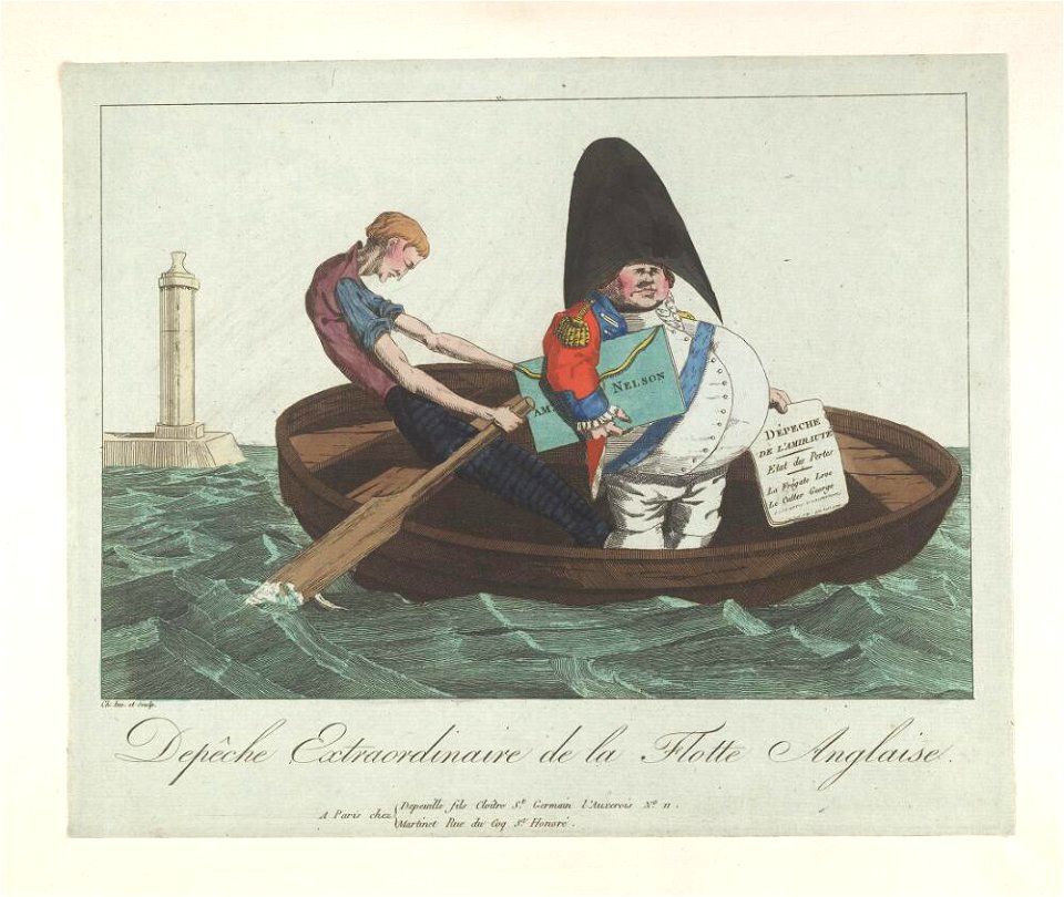 Bodleian Libraries, Depêche extraordinaire de la flotte Anglaise