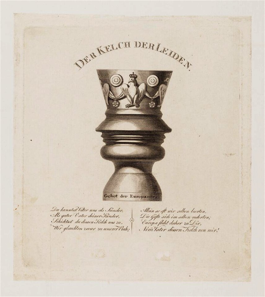 Bodleian Libraries, Der Kelch der Leiden