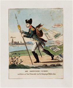 Bodleian Libraries, Der Rheinische Courier- Napoleon Bonaparte premier consul s'est rendu à Notre Dame pour y entendre la Sainte Messe céléb