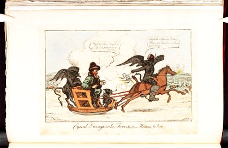 Bodleian Libraries, Count Vicenza on his travels from Krasnoi to Paris