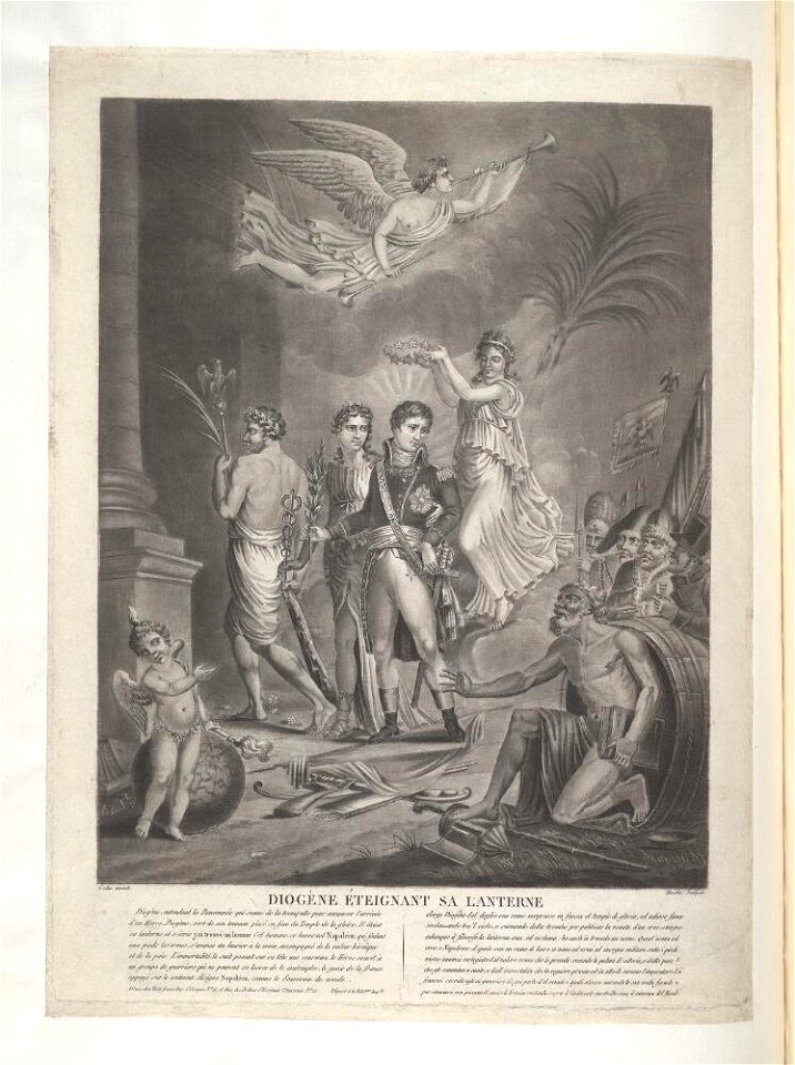 Bodleian Libraries, Diogène éteignant sa lanterne