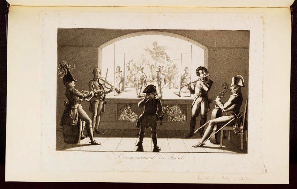 Bodleian Libraries, Commencement du finale- Napoleon Bonaparte premier consul s'est rendu à Notre Dame pour y entendre la Sainte Messe céléb